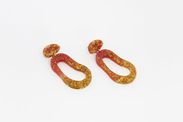 Aretes Adela Magenta. Colección “Marina" - Image 2