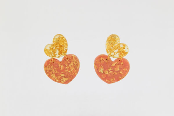 Aretes Corazón. Colección “Marina" - Image 2