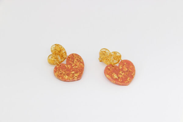Aretes Corazón. Colección “Marina" - Image 3