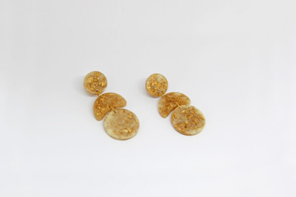 Aretes Attina White. Colección “Marina" - Image 2