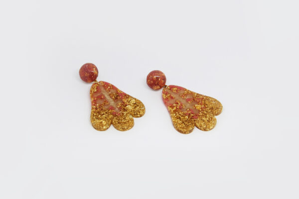 Aretes Tulip Magenta. Colección “Marina" - Image 2