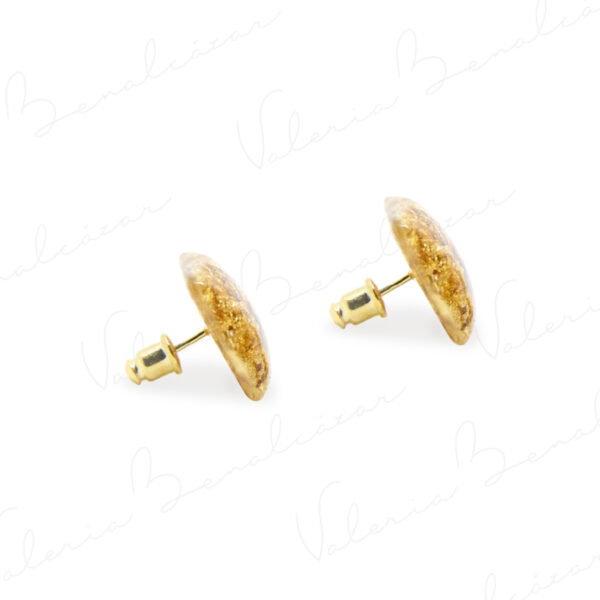 Aretes Cuadrado Mediano. Colección "Adentros" - Image 3