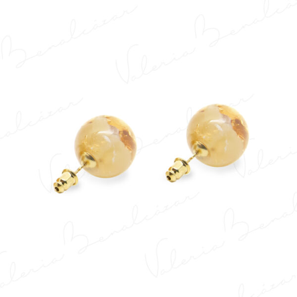 Aretes Esfera Grandes. Colección "Adentros" - Image 3
